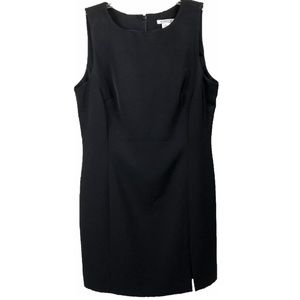 NEW | VOTRE NOM - French design sleeveless sheath little black dress - SZ 12